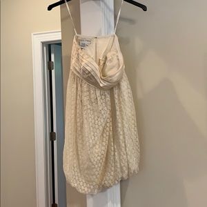 MAGGIE LONDON dress. Strapless.